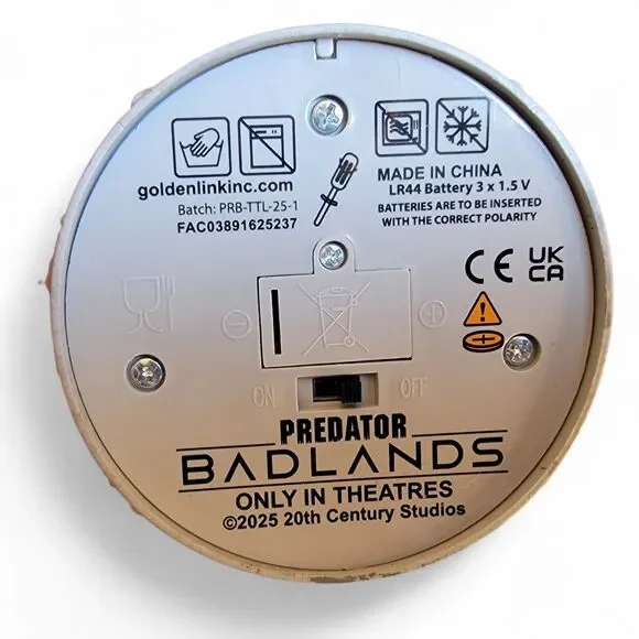 Predator Badlands Totem Cup AMC Exclusive Light Up Movie - Picture 4 of 5